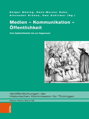 cover image of Medien – Kommunikation – Öffentlichkeit